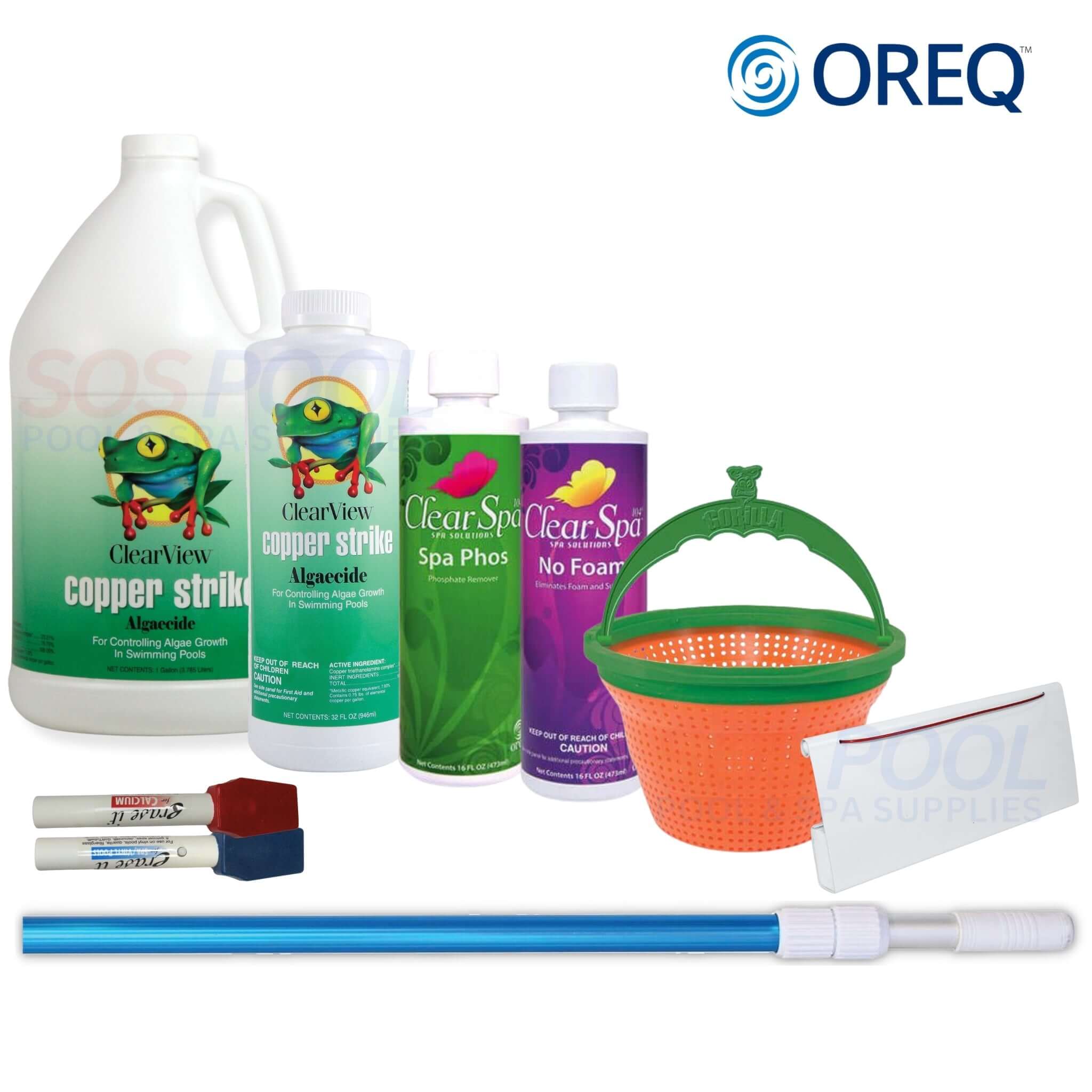 All Oreq Pool Maintenance & Chemicals Catalog