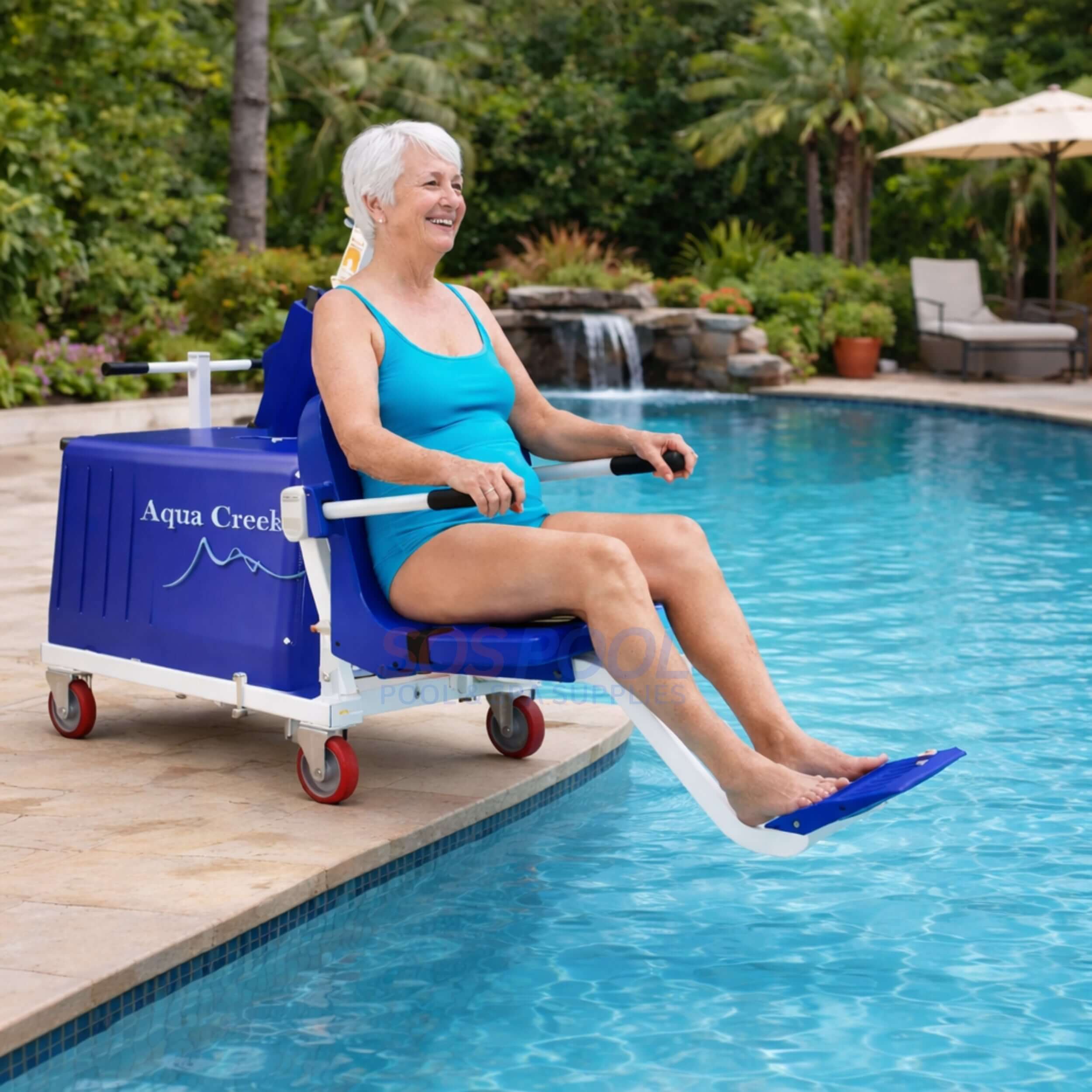 CORAL AQUA ミネラルウォーター マイクセット Aqua Creek Mighty Voyager ADA Pool Lift Might Series | F-VGRPL