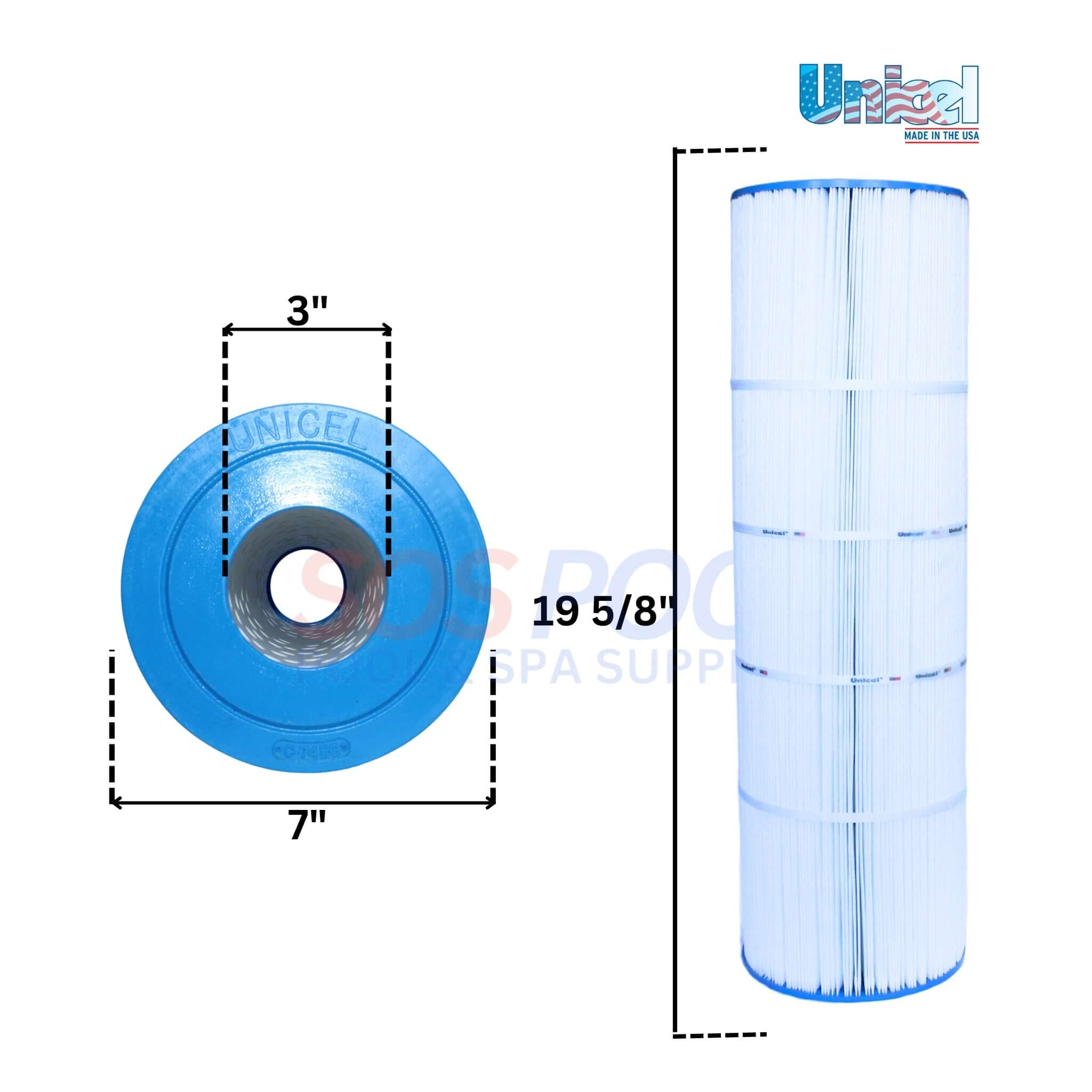 Unicel Filter Cartridge For Hayward SwimClear C7030 | CX591XRE | C-748 Unicel Filter Cartridge For Hayward SwimClear C7030 | CX591XRE | C-748