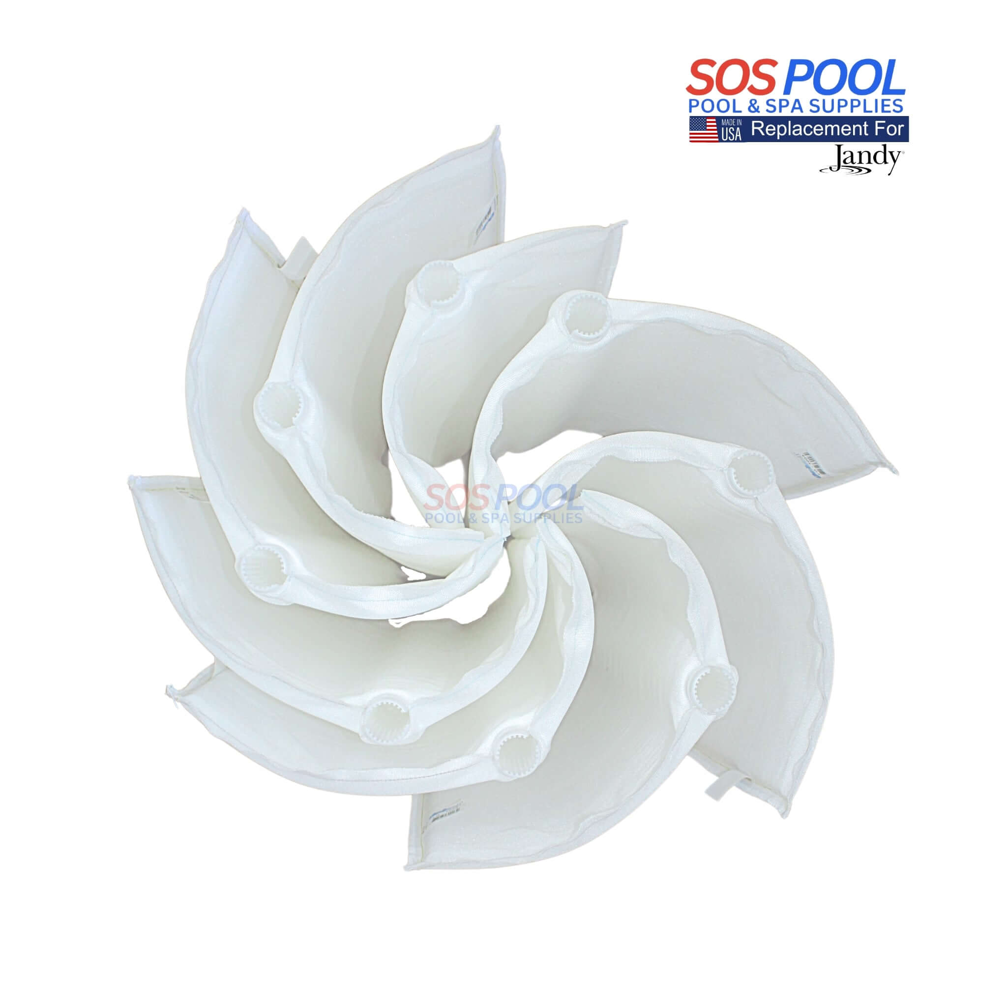 Jandy DEV Series 48 sq. ft DE Filter Unicel Replacement Grids | 7 Larg