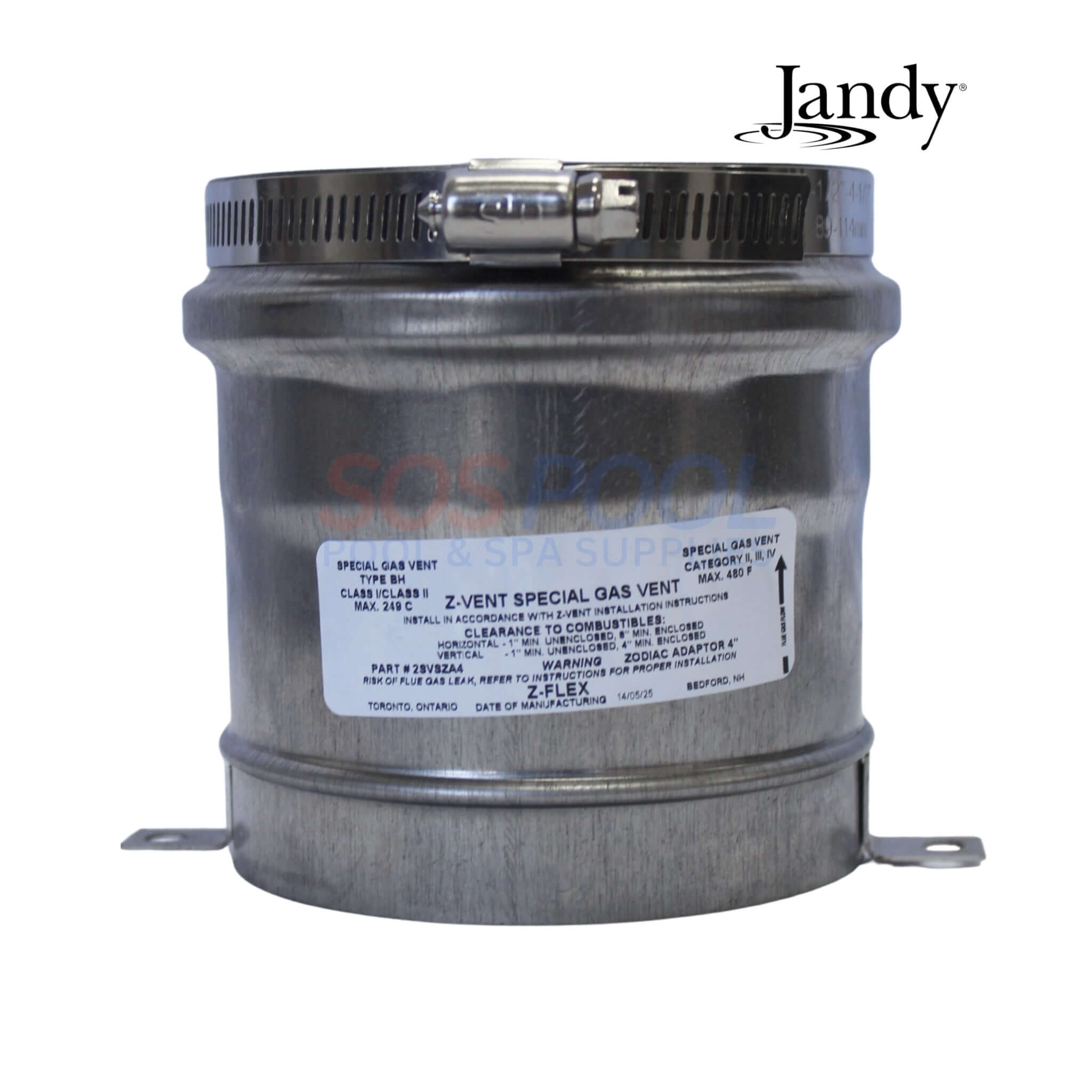 jpnet  JandyJXiHeaters4VentAdapterKit