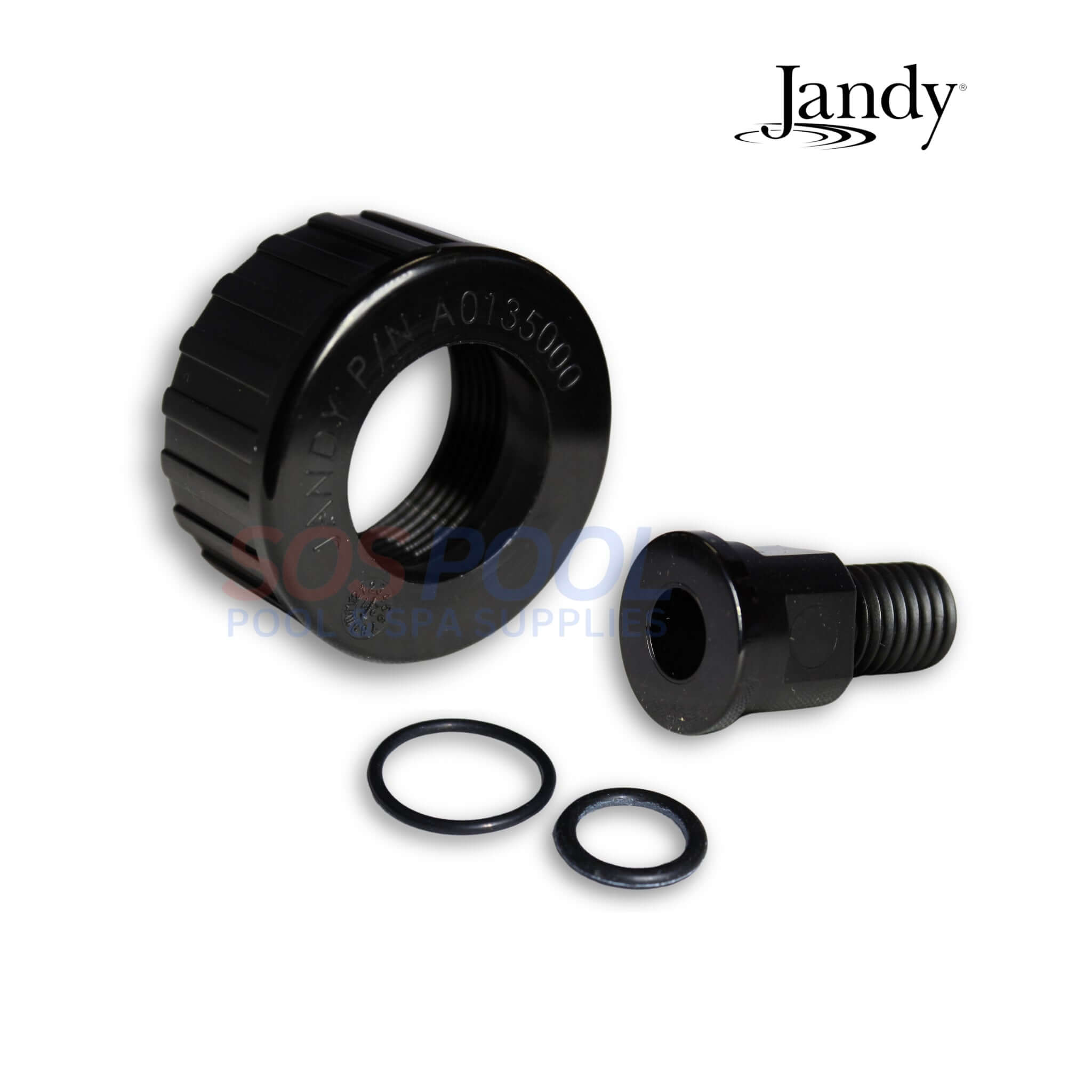 Jandy Tank Adapter With ORing and Union For DEV and DEL DE Pool Filte