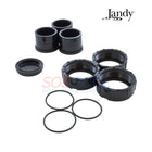 Jandy Universal Half Union Set & Drain Plug Cap For DEV and DEL Filters | Set of 3 | R0461800