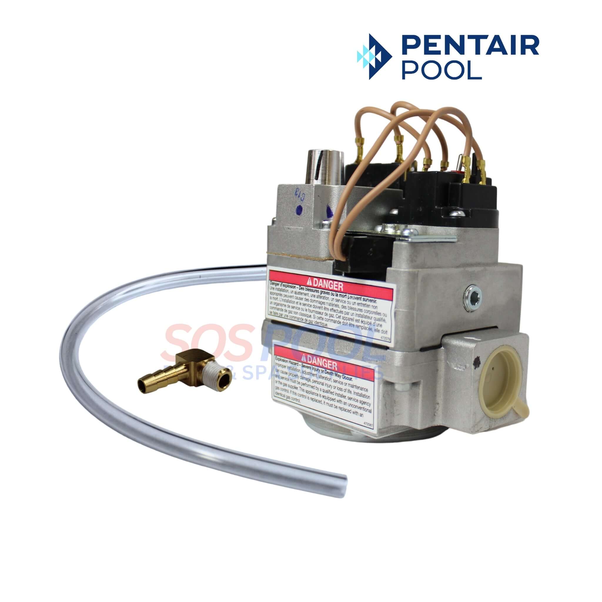 Pentair Combination Gas Control Valve Kit For MasterTemp and Max-E-The