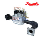 Raypak Gas Valve With Gas Line Half For AVIA Heaters | 018870F
