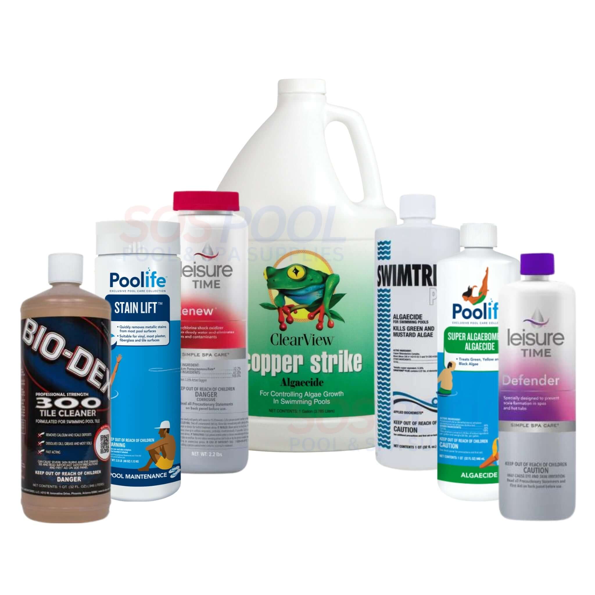 Pool Clarifiers & Algaecide Solutions