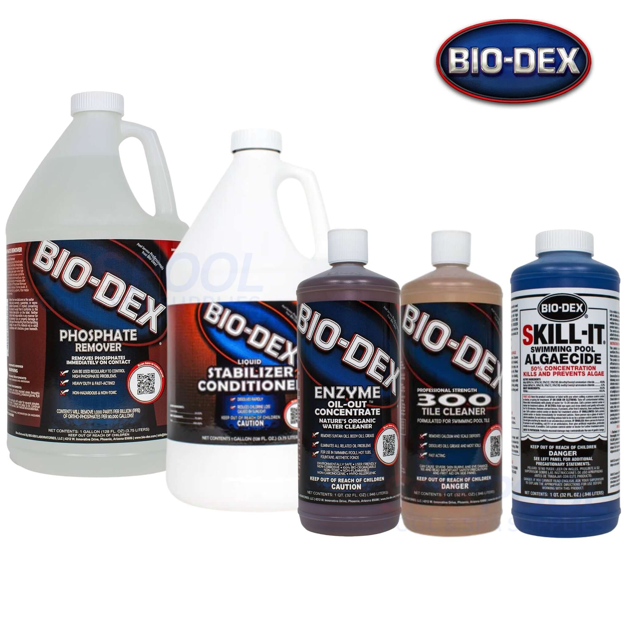 All Bio-Dex Pool Chemicals Catalog