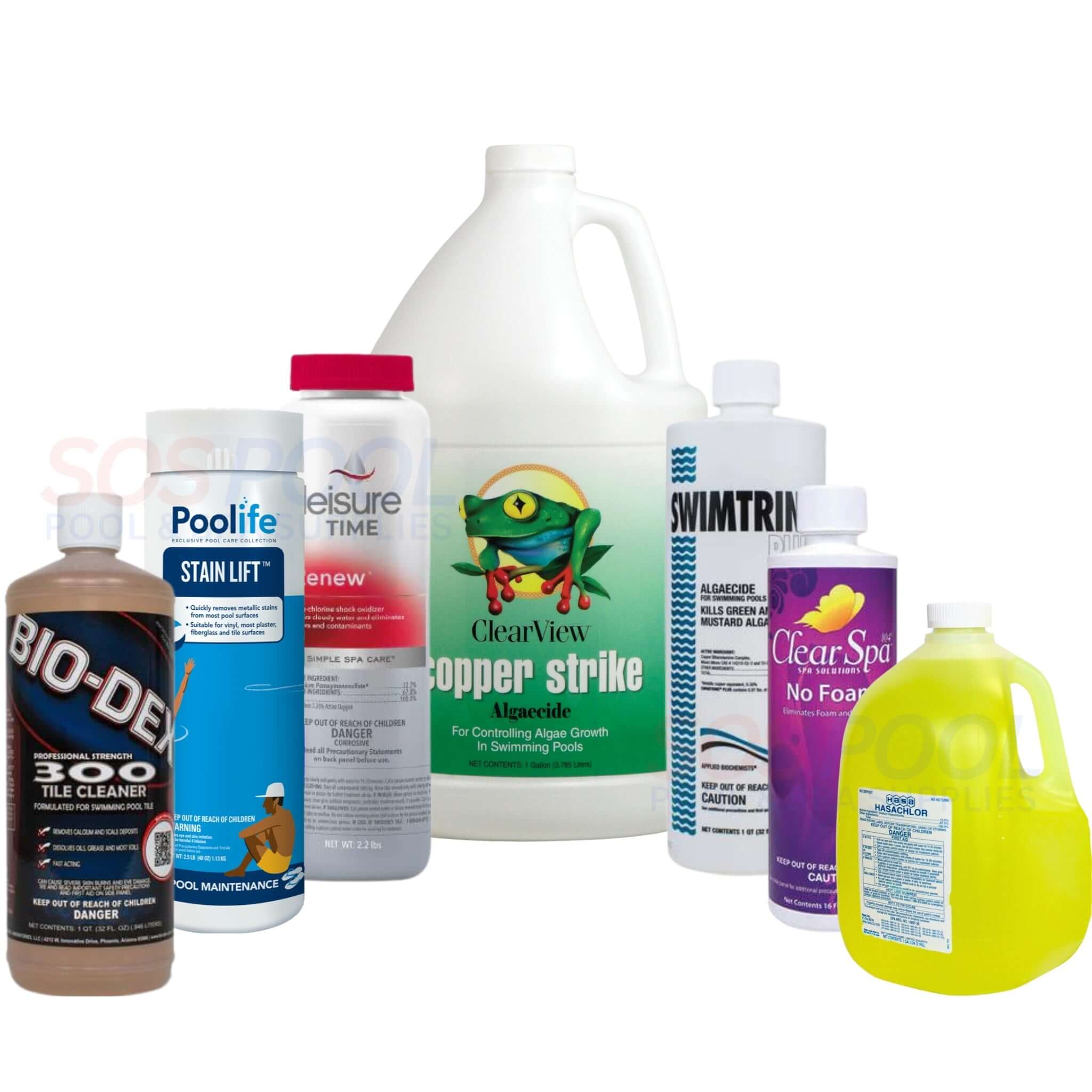 Swimming Pool Chemical Catalog