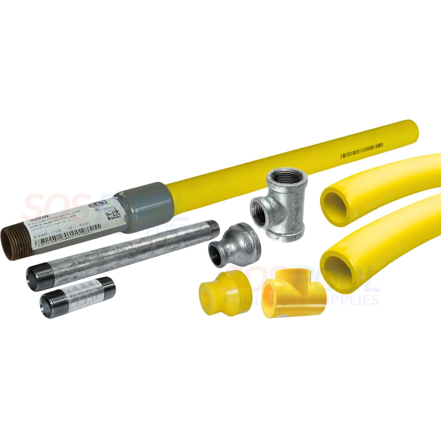 Pool Gas Fittings & Polyethylene Pipe Connectors