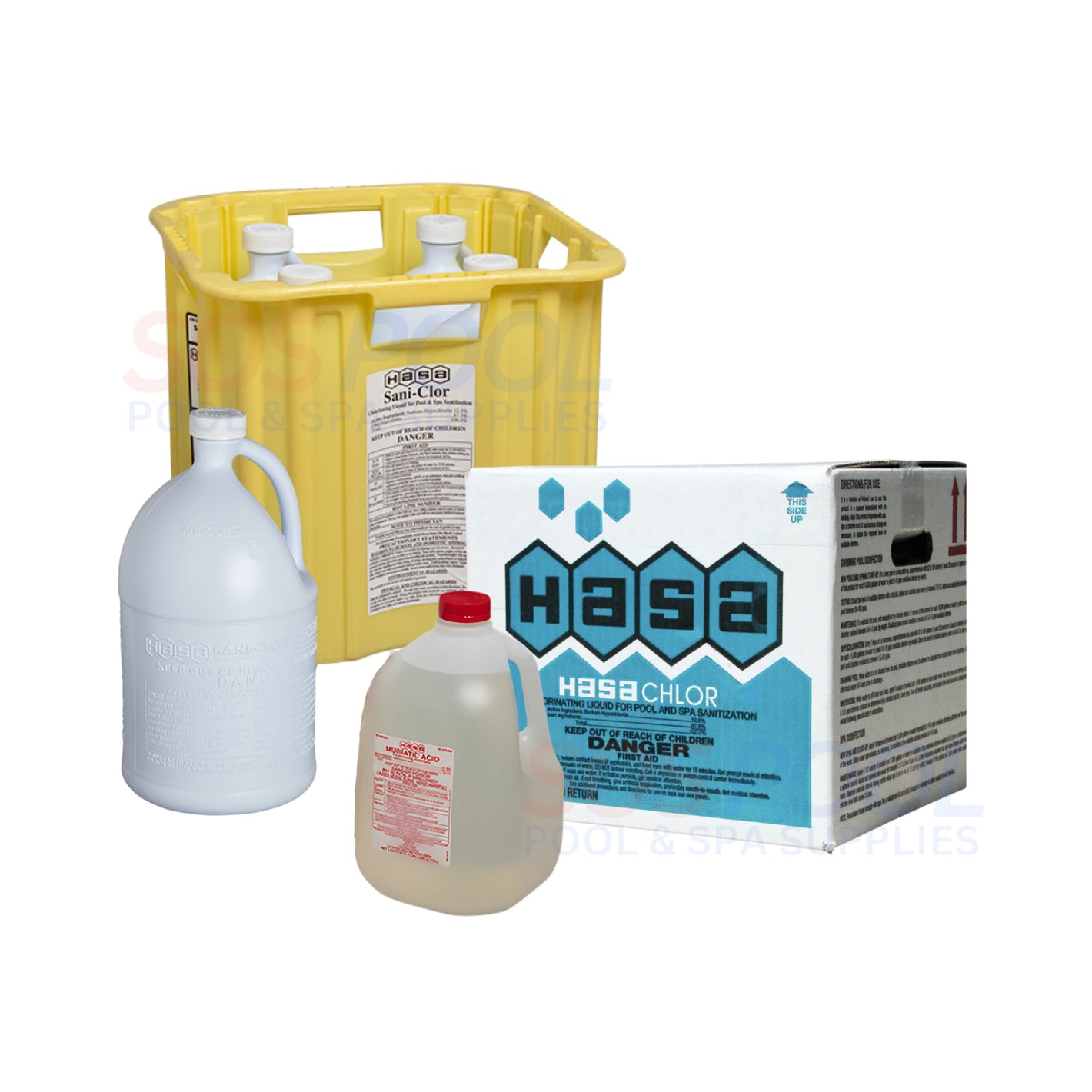 HASA Sani-Chlor Liquid Chlorine For Pools