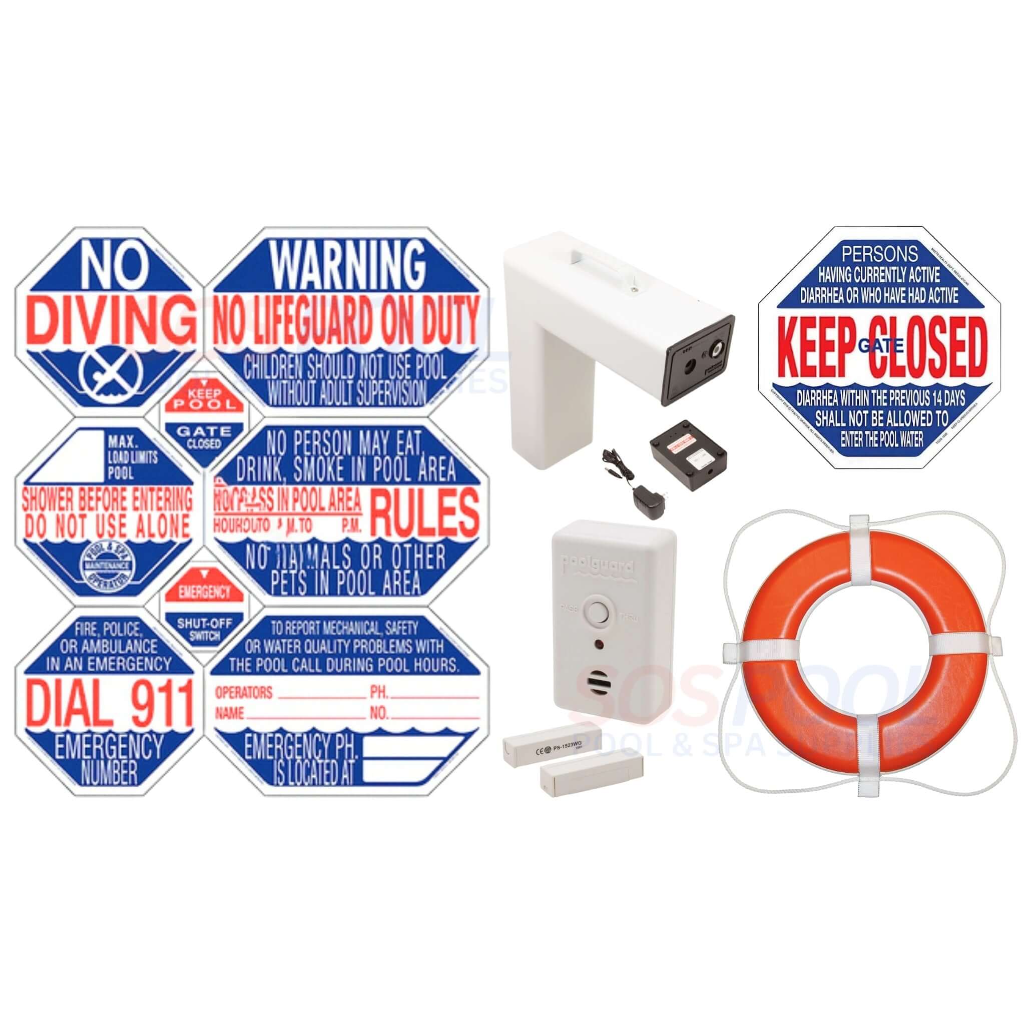Swimming Pool Alarms & Safety Equipment