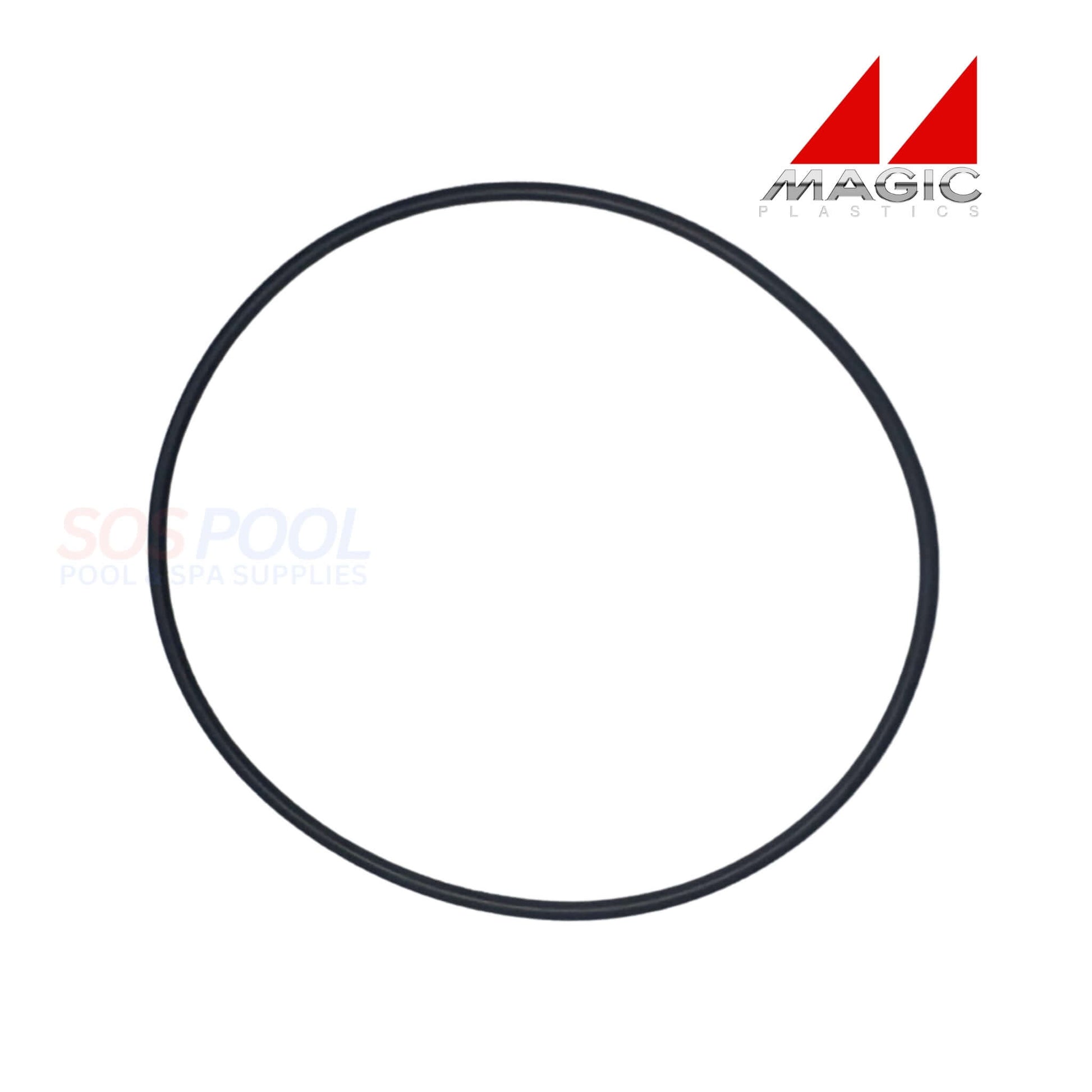 Magic Plastics 2" O-Ring 0301-154 for pool, spa and irrigation, black elastomer, durable leak-proof seal by SOS Pool.