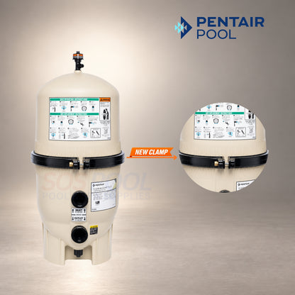 Pentair Cast Band Clamp Assembly (Replaces 190003) - Clean & Clear Plus / FNS Plus / Quad D.E. | 198102