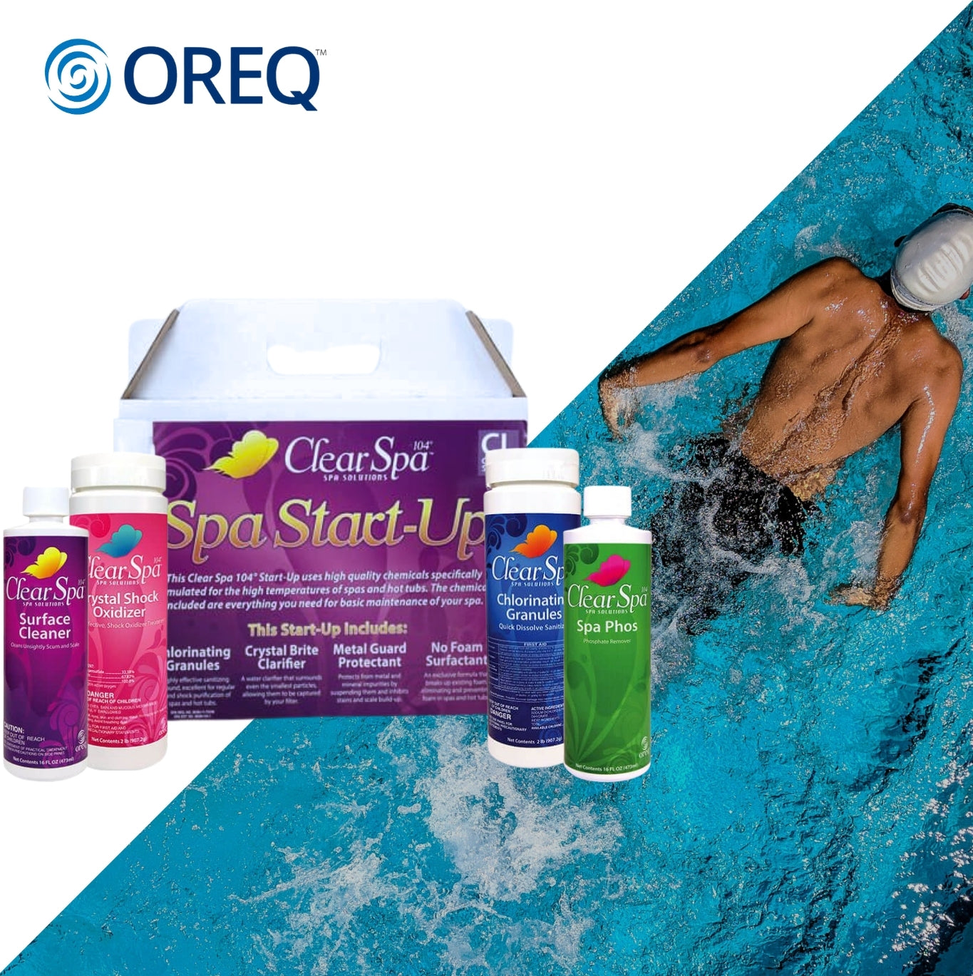Oreq Pool Care Products ClearView, Maintenance, ClearSpa