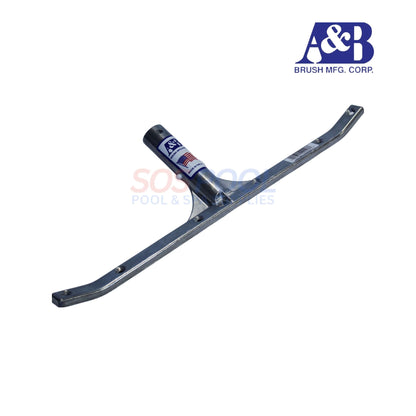 A&B 18" Curved Back Only Brush Handle | 9006