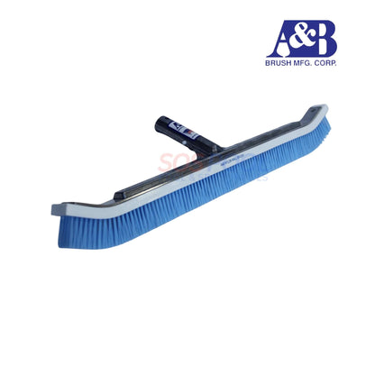 A&B 24" Commercial Wide Nylon Blue Brush | 3020
