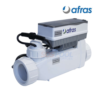 Afras 40K IRCF40 Salt Cell Chlorinator | Pentair 520555 IC40 Replacement | 31400S, white with digital interface, perfect for pool maintenance.