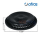 Afras Anti Vortex Drain Cover 7 3/8" black, designed for optimal water flow and safety. SOS Pool compliant.