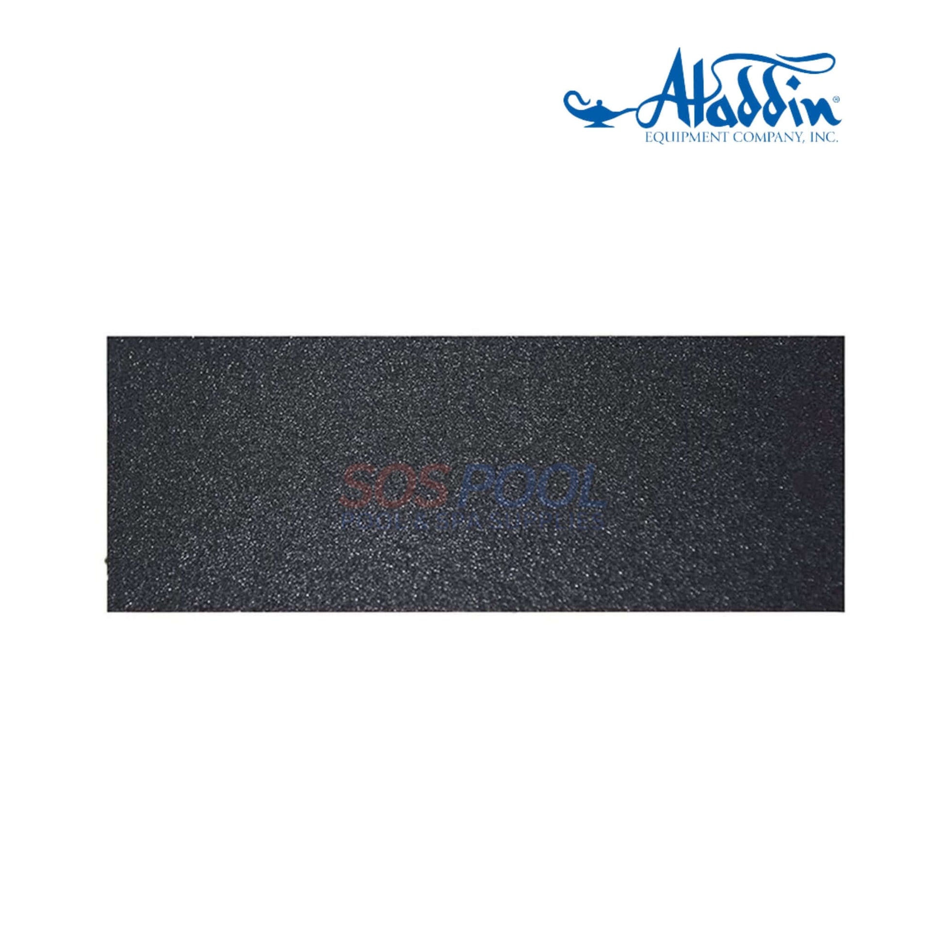 Aladdin 100 Grit Super Snader Sandpaper 4 Pack | 908A, black sandpaper sheet for pool resurfacing and maintenance, SOS Pool supplies.