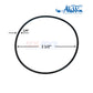 Aladdin 2" O-Ring Kit for Hayward Slide Valves | O-512KIT, 2.5" diameter black O-ring, replacement seal for pool valves, SOS Pool supplies.