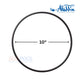 Aladdin Filter Head/Volute/Seal Plate O-Ring | O-240, 10-inch black O-ring for pool and spa equipment from SOS Pool supplies.