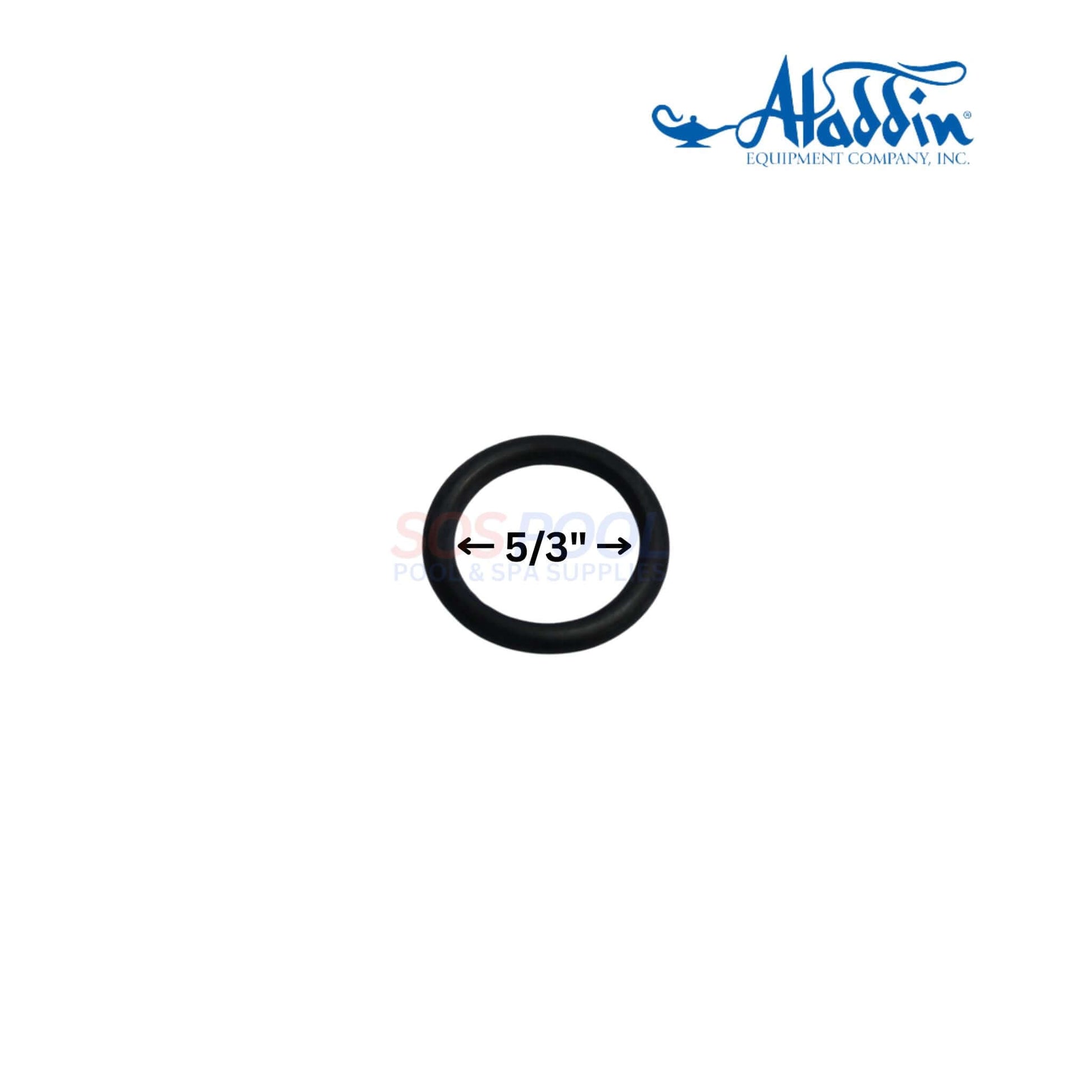 Aladdin O-Ring Kit For Pentair Purex 2000 | RO-KIT462 black O-ring, 5/3" diameter, ideal for pool filtration systems, SOS pool supplies.