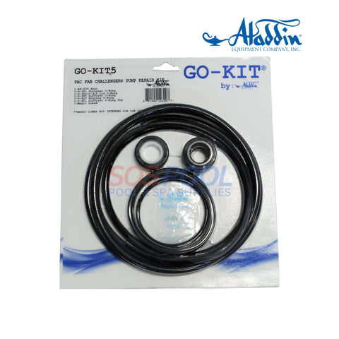 Aladdin O-Ring Repair Kit For Pentair Challenger Pump | GO-KIT5