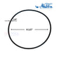 Aladdin Sta-Rite Pump Seal Plate O-Ring | U9-375 | O-469 shown in black, 8.5" diameter, 1/4" thick, ideal for pool maintenance. SOS Pool.