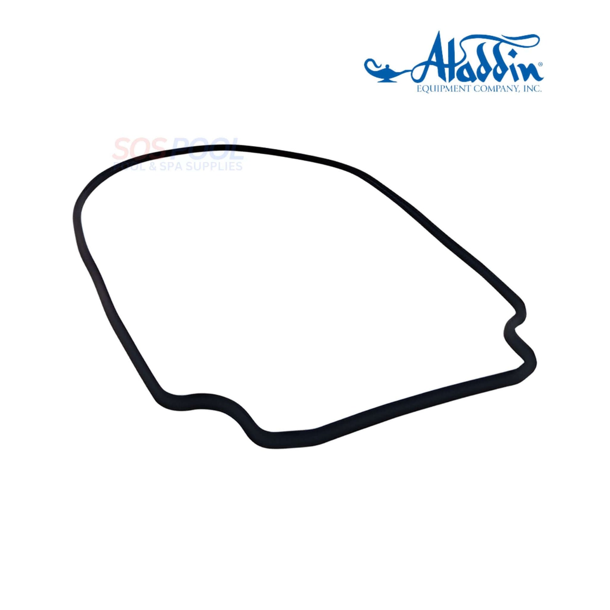 Aladdin WhisperFlo Seal Plate Gasket | 357102 | G-413 in black, showcasing a durable design for pool supplies, from SOS Pool.