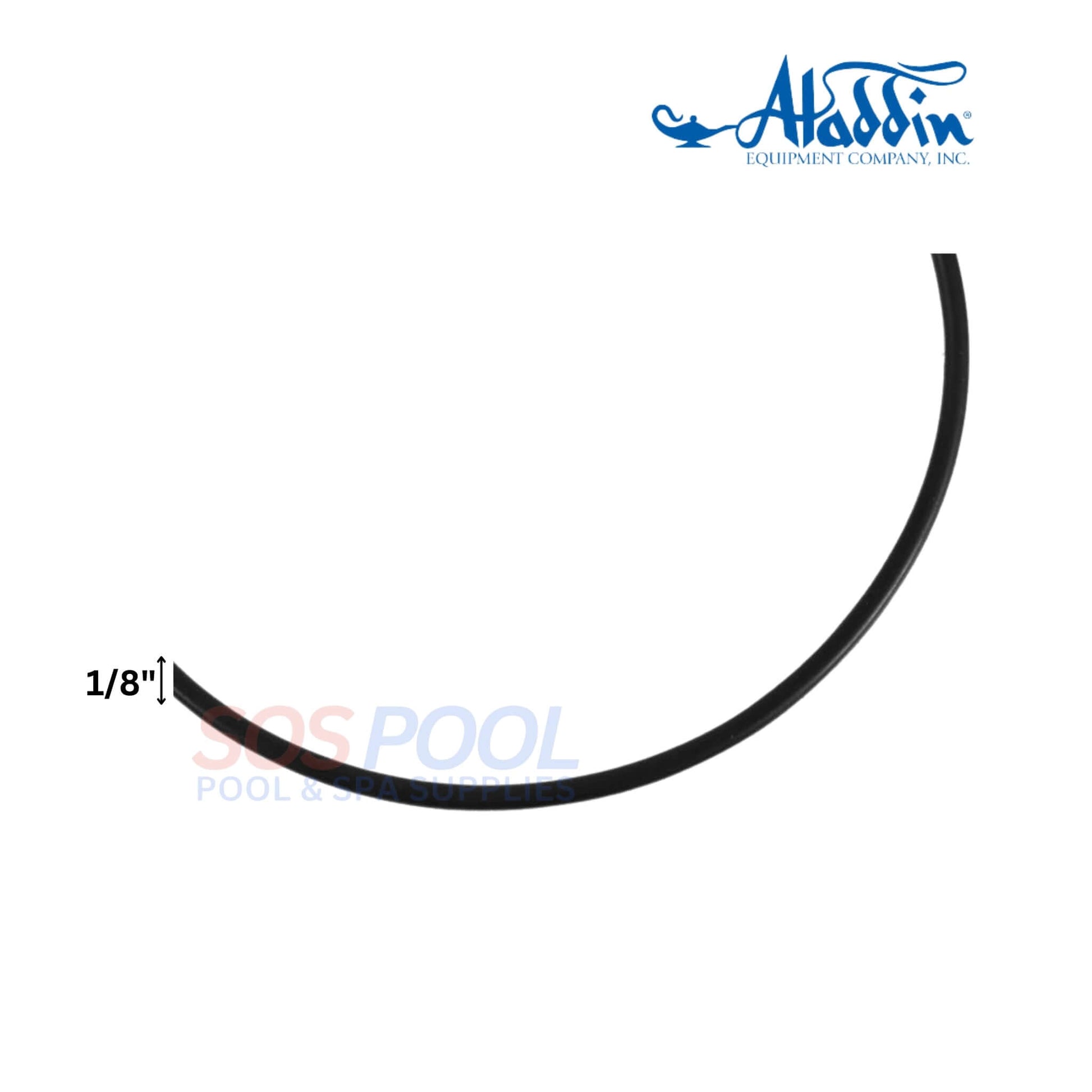Aladdin O-Ring O-108 for Sta-Rite U-3 and WhisperFlo, 1/8" seal by SOS Pool, reliable replacement part.