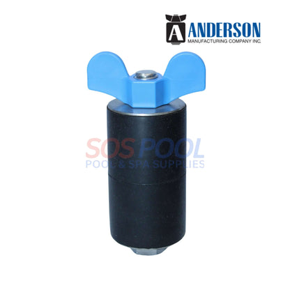 Anderson Ortega Valve Pressure Test Rubber Plug | 2" | 960 for pool plumbing systems by SOS Pool.