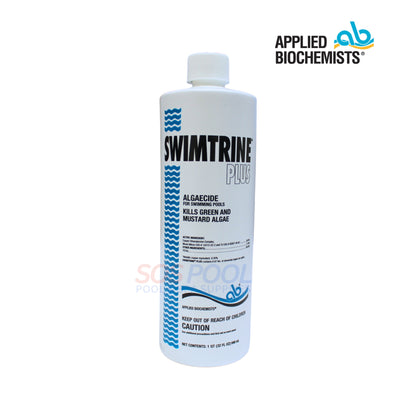 Applied Biochemists Swimtrine Plus Pool Algaecide | Green and Mustard Algae Remover | 32 oz. | 406103