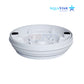 AquaStar 10" Fillable Standard Skimmer Lid and Frame, White, suitable for pool decks, SKU FL10101 | SOS Pool.