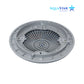 AquaStar 10" Round Main Drain Cover Grate | A10RCFR103