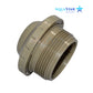AquaStar 8208 Directional Eyeball Fitting in tan, 1.5" MPT, for pool water flow control. SOS Pool. SKU: 8208