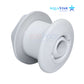 AquaStar Extended Return Fitting with Gasket & Eyeball for pools, 2-inch, SKU 1020F101, SOS Pool.