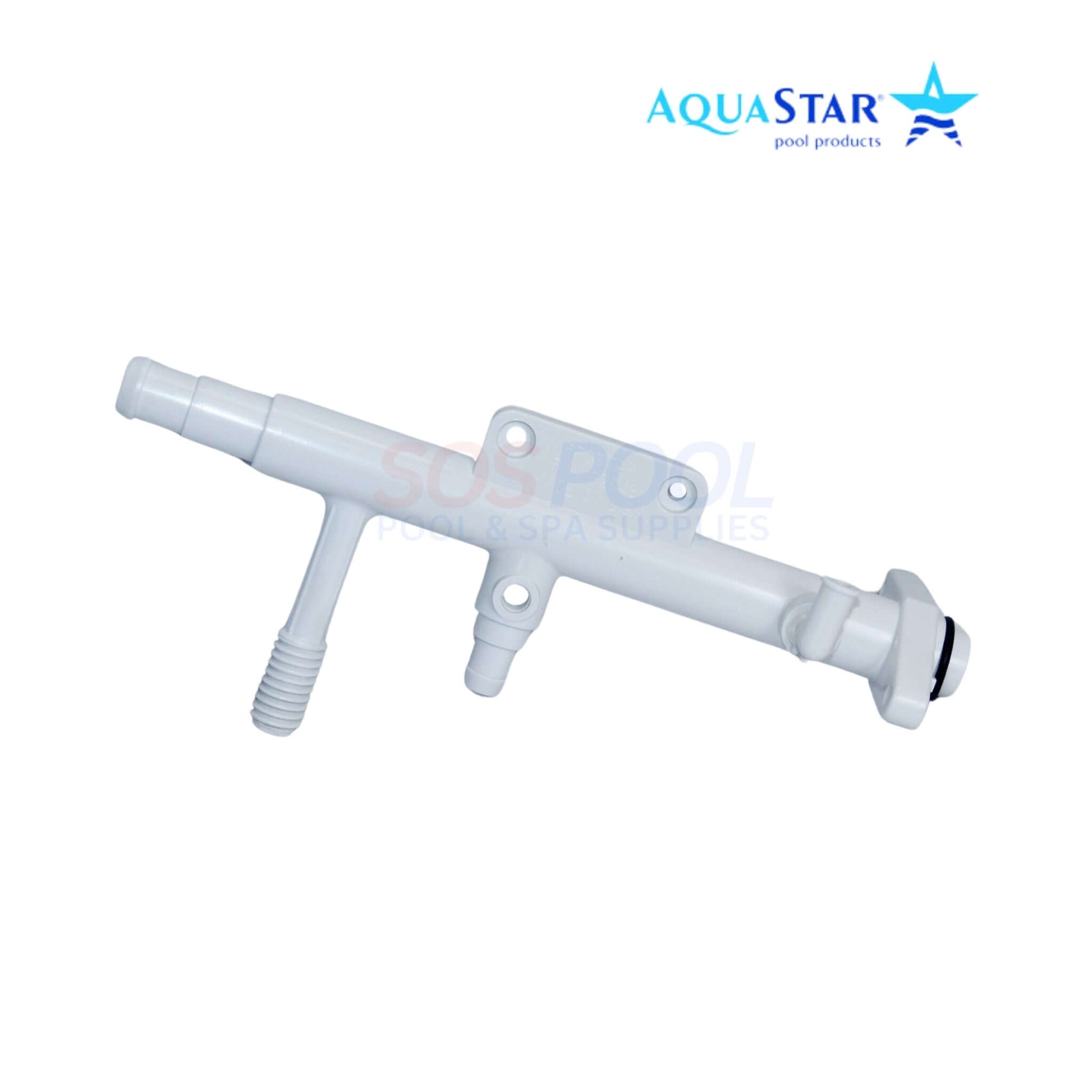 AquaStar feed pipe with elbow for Polaris 280, essential for water flow, durable construction, part number P2048 | SOS Pool