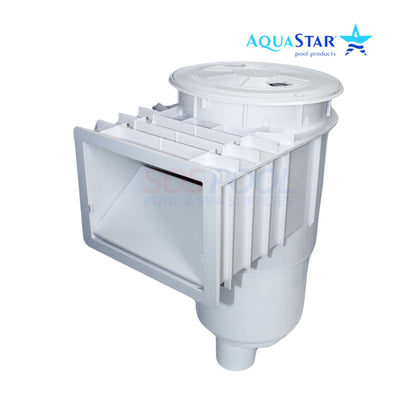AquaStar Flow Star Water Bonded Skimmer with Flush Face for efficient pool circulation and filtration | SKU SKR17101