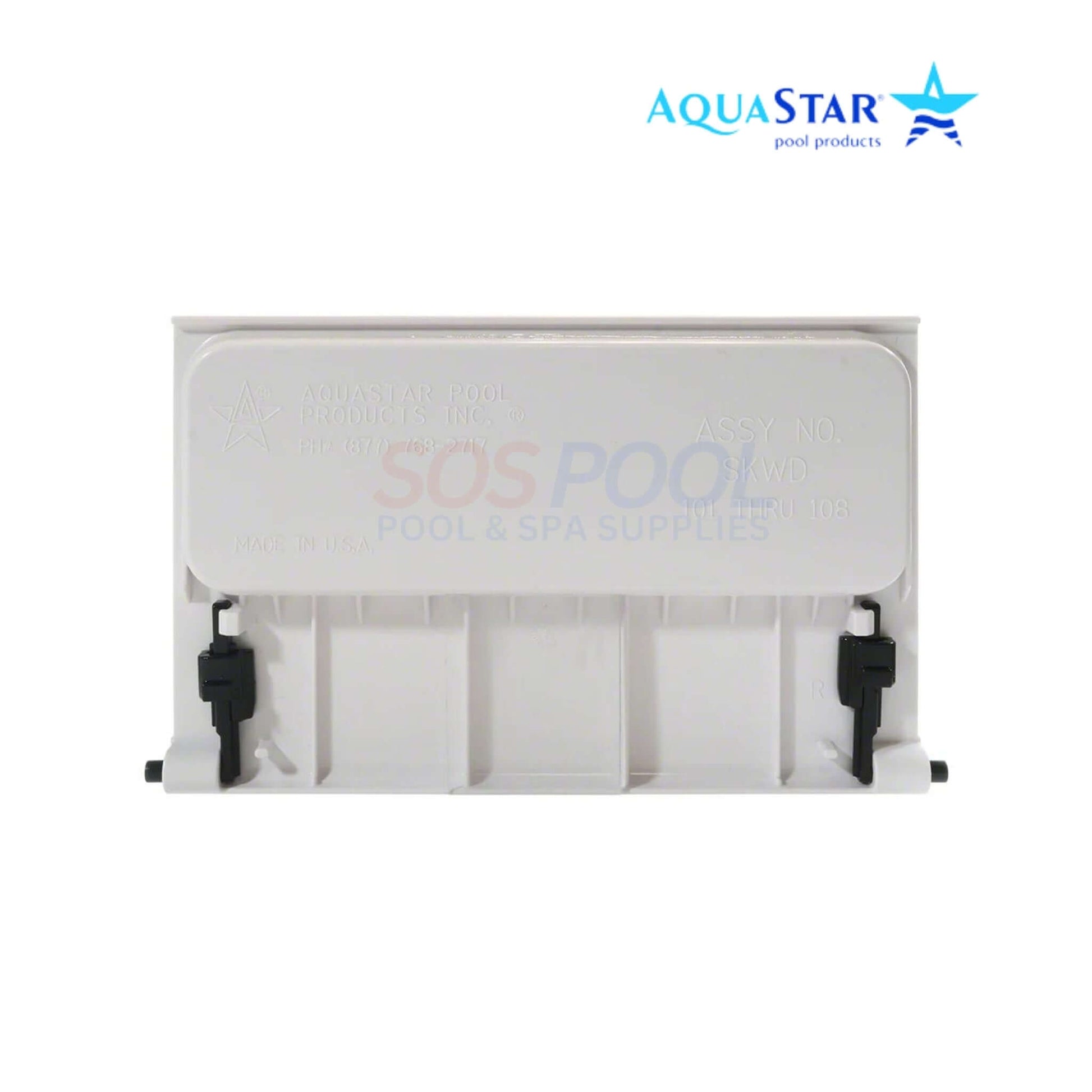 AquaStar Flow Star Water Bonded Skimmer with Flush Face SKU SKR17101, enhances pool circulation | SOS Pool