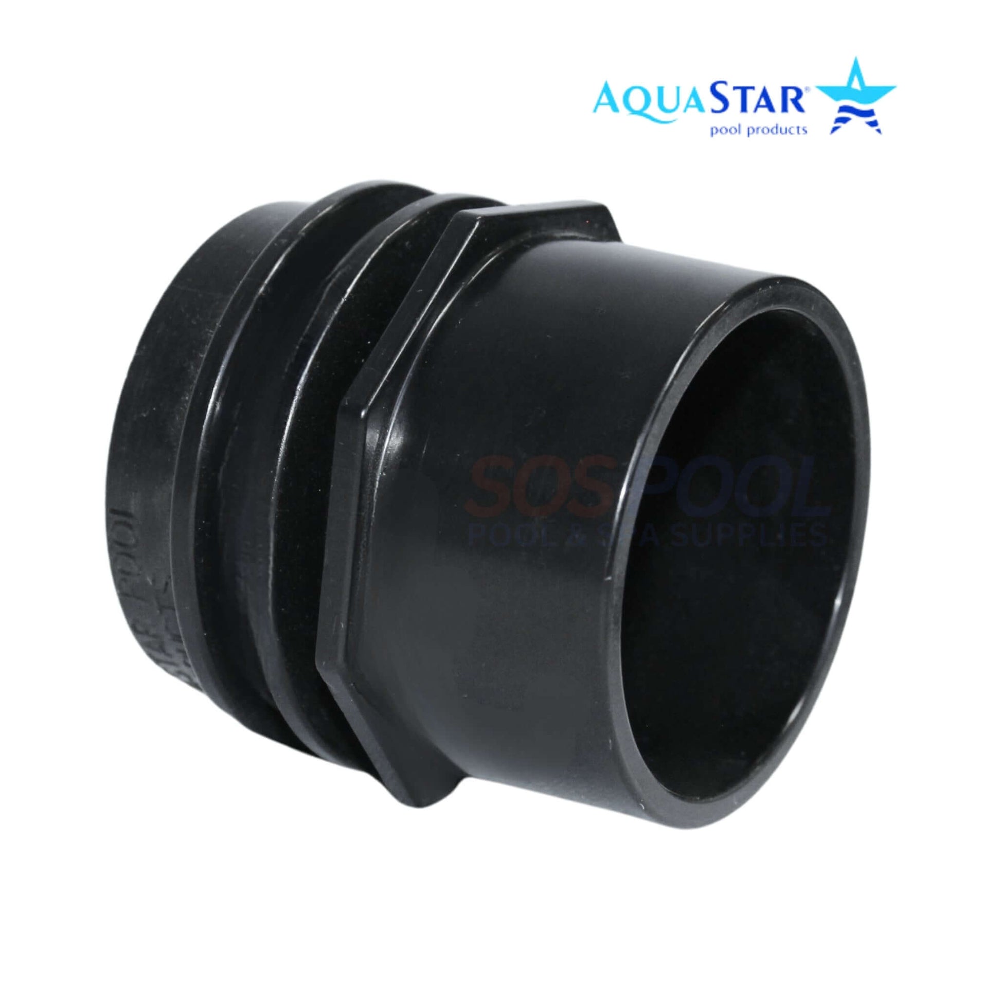AquaStar Flush Mount Return Fitting for swimming pools, 1.5" plumbing, model JE3102, SOS Pool Supplies.