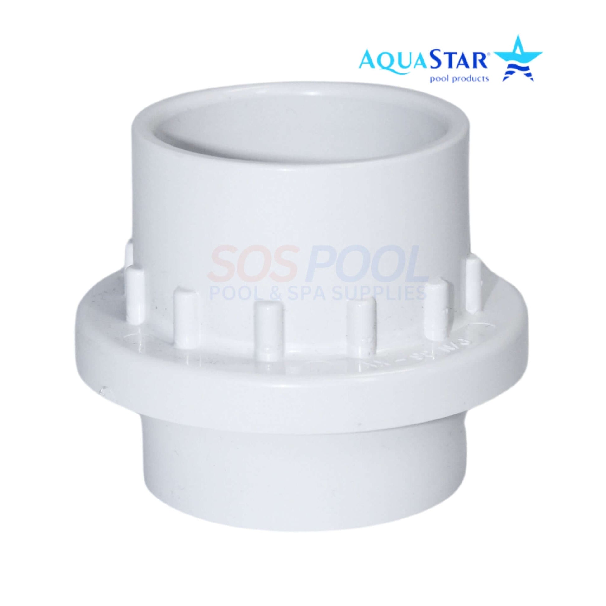 AquaStar Light Niche Return Fitting for 1.5" pipe, durable ABS, SKU 3601, from SOS Pool.