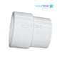 AquaStar 2" Pipe Extender for seamless plumbing connections, ideal for SOS Pool applications. SKU: PE20101.