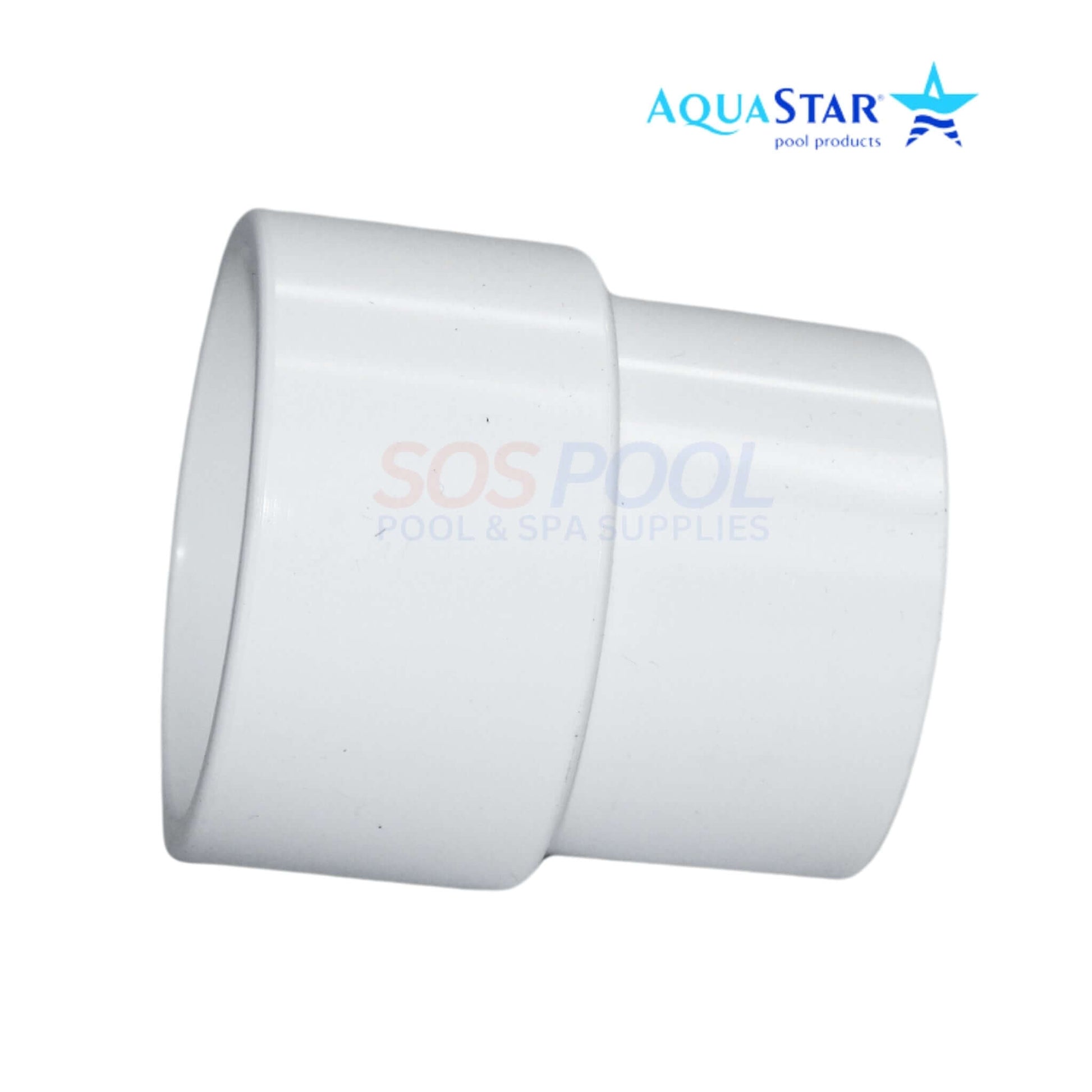 AquaStar 2" Pipe Extender for seamless plumbing connections, ideal for SOS Pool applications. SKU: PE20101.