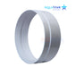 AquaStar SEC101 3" skimmer extension collar in white, designed for optimal fit with AquaStar and standard skimmers. SOS Pool.