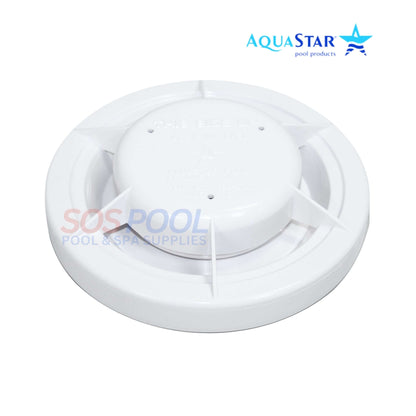 AquaStar Skimmer Float Assembly SKFL101 in white for FlowStar, available at SOS Pool for enhanced skimming efficiency.