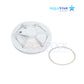 AquaStar Skimmer Float Assembly SKFL101 in white for FlowStar skimmers with O-ring, perfect for SOS Pool supplies.