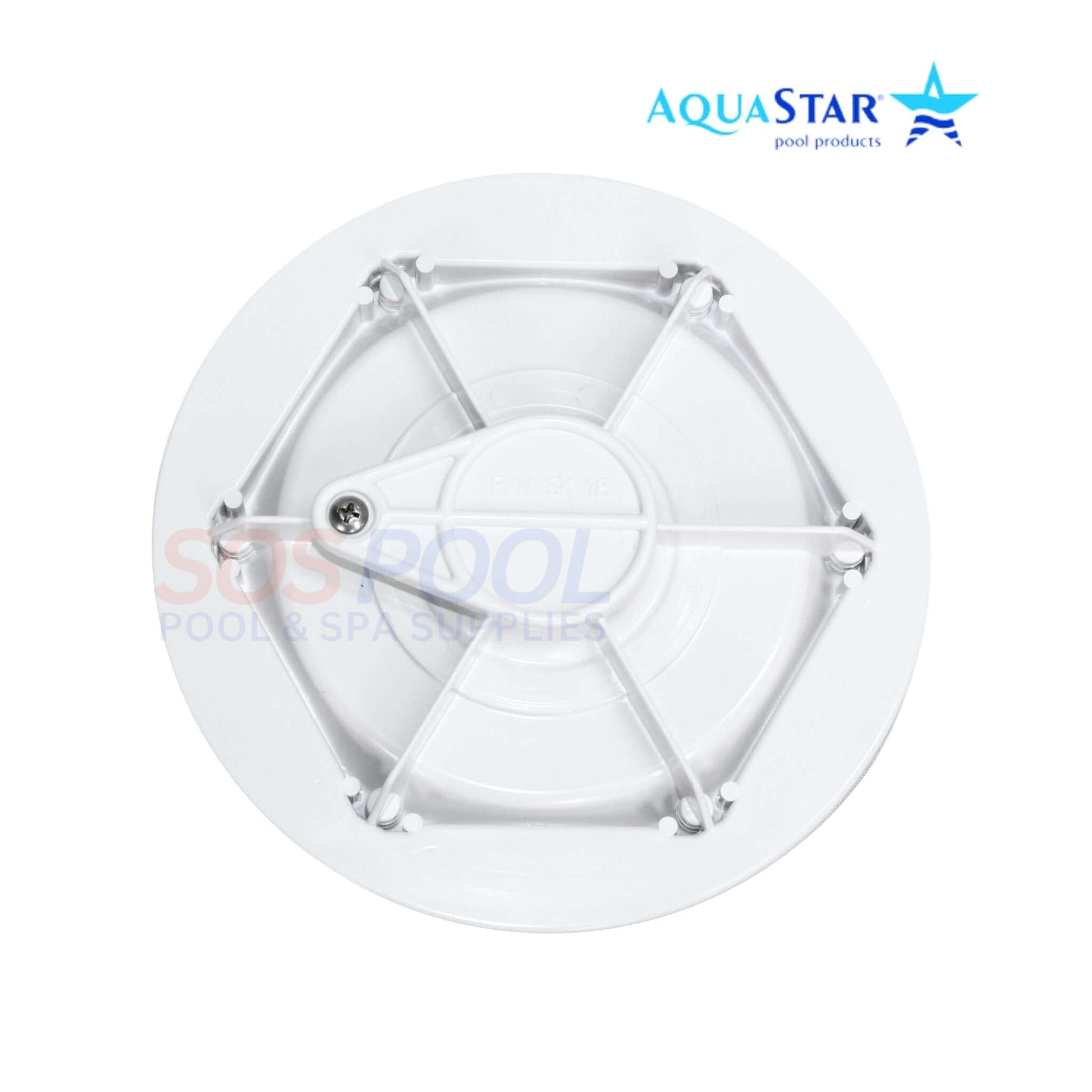 AquaStar Skimmer Float Assembly SKFL101 in white for FlowStar skimmers at SOS Pool, enhancing debris collection and water flow.