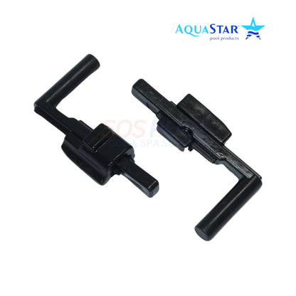 AquaStar Skimmer Weir Clip | Black | 2 Pack | SK902