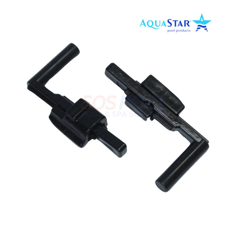 AquaStar Skimmer Weir Clip | Black | 2 Pack | SK902