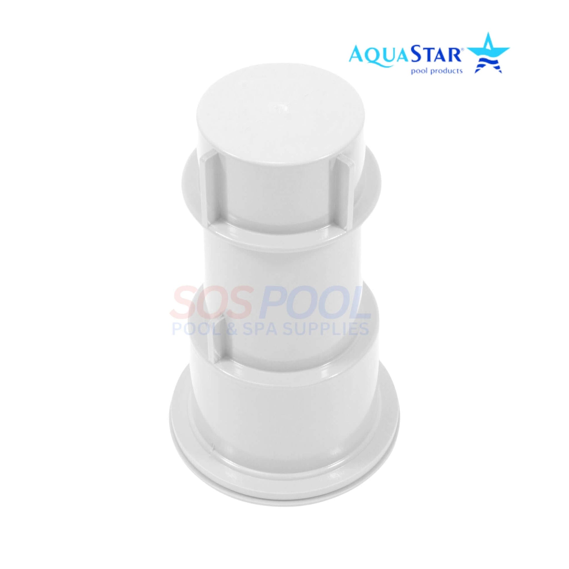 AquaStar Umbrella Stand with Sleeve and Center Cap, 5", durable ABS material for SOS Pool supplies.